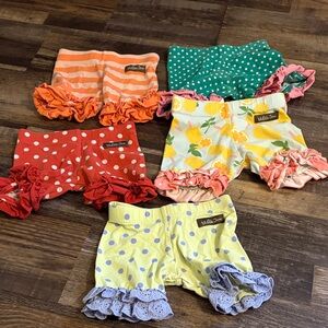 Matilda Jane Colorful Ruffle Shorts Set